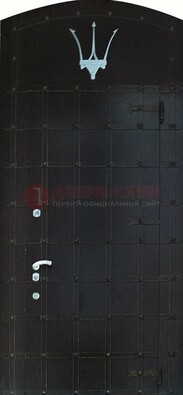 Металлическая арочная дверь ДА-22 высокого качества в Орле