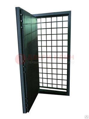 Темная стальная бронированная дверь с нитроэмалью ДБ-4 в Дубне