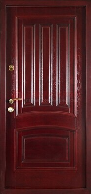 Необычная стальная дверь с МДФ ДМ-123 в Дубне