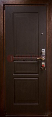 Современная стальная дверь с МДФ ДМ-158 в Дубне