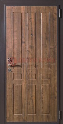 Прочная металлическая дверь с МДФ ДМ-68 в Дубне