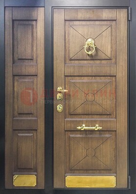Парадная дверь с декоративными элементами ДПР-27 на дачу в Дубне