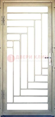 Железная решетчатая дверь с узором ДР-41 в Дубне