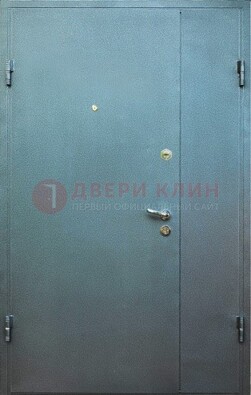 Серая тамбурная дверь ДТМ-34 в Дубне