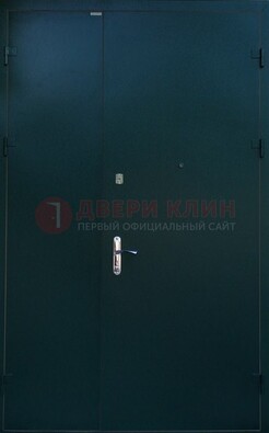 Черная тамбурная дверь ДТМ-36 в Дубне
